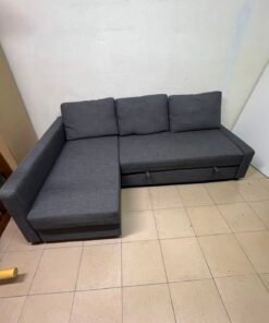 Corner sofa-bed with storage - Image 6
