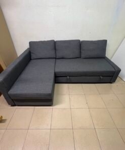 Corner sofa-bed with storage - Image 7