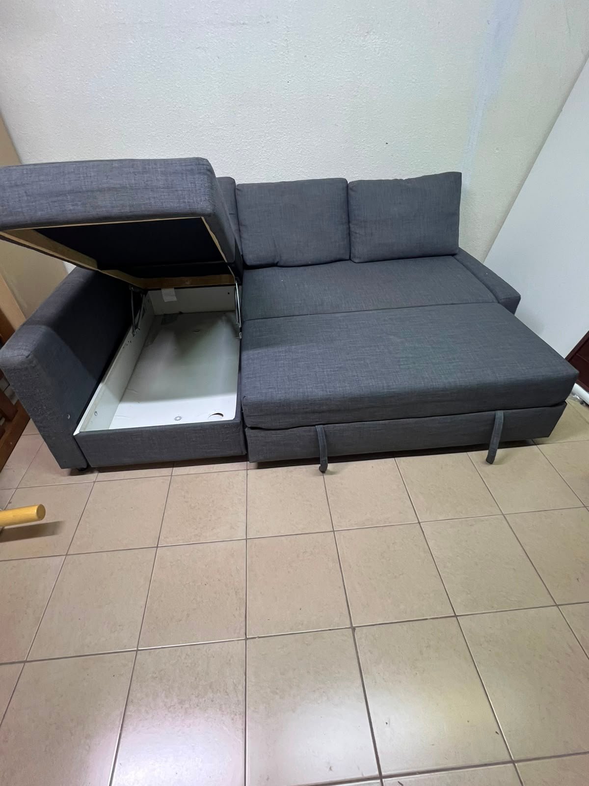 Corner sofa-bed with storage - Image 9