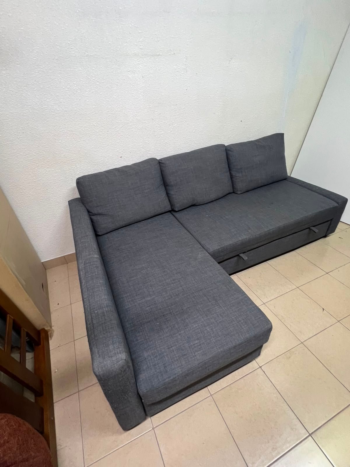 Corner sofa-bed with storage - Image 11