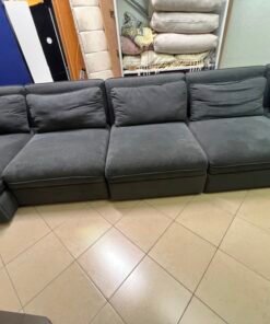 Modern Dark Grey Modular Sectional Sofa – Premium Comfort & Style - Image 2