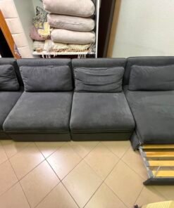 Modern Dark Grey Modular Sectional Sofa – Premium Comfort & Style - Image 3