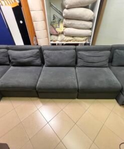 Modern Dark Grey Modular Sectional Sofa – Premium Comfort & Style - Image 6