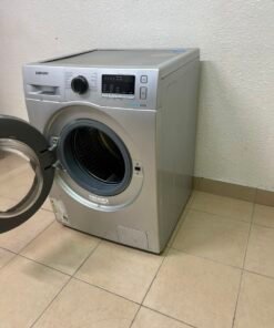 Samsung Front-Loading Washing Machine – Silver Finish with Digital Display & 8kg Capacity - Image 2