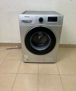 Samsung Front-Loading Washing Machine – Silver Finish with Digital Display & 8kg Capacity - Image 4