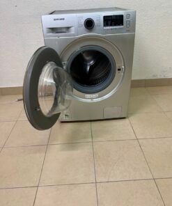 Samsung Front-Loading Washing Machine – Silver Finish with Digital Display & 8kg Capacity - Image 7