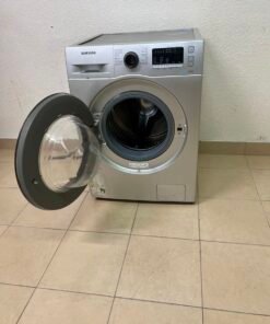 Samsung Front-Loading Washing Machine – Silver Finish with Digital Display & 8kg Capacity - Image 9