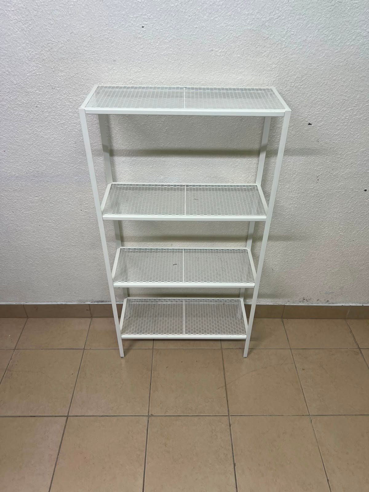Tier White Metal Wire Storage Rack – Sturdy & Versatile Multipurpose Shelving Unit - Image 2