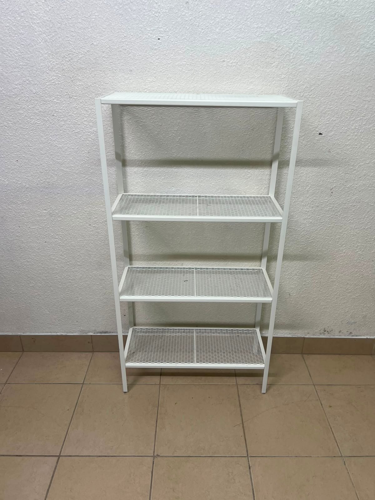 Tier White Metal Wire Storage Rack – Sturdy & Versatile Multipurpose Shelving Unit