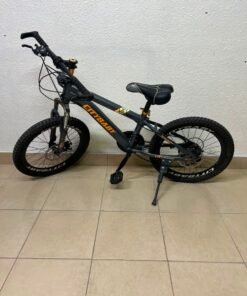 CITYBABY Junior Mountain Bike – 20"/24" Kids/Teen MTB with Front Suspension, Disc Brakes & All-Terrain Tires (Dark Grey / Orange) - Image 5