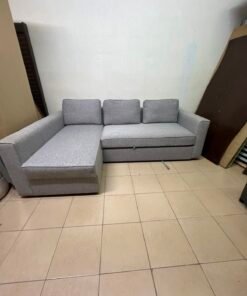 Modern Grey L-Shaped Sectional Sofa with Chaise Lounge – Spacious Fabric Couch for Apartments, Living Rooms & Studios - Image 9