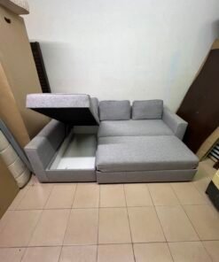 Modern Grey L-Shaped Sectional Sofa with Chaise Lounge – Spacious Fabric Couch for Apartments, Living Rooms & Studios - Image 12
