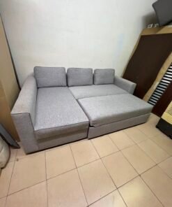 Modern Grey L-Shaped Sectional Sofa with Chaise Lounge – Spacious Fabric Couch for Apartments, Living Rooms & Studios - Image 13