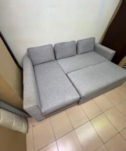 Modern Grey L-Shaped Sectional Sofa with Chaise Lounge – Spacious Fabric Couch for Apartments, Living Rooms & Studios - Image 14