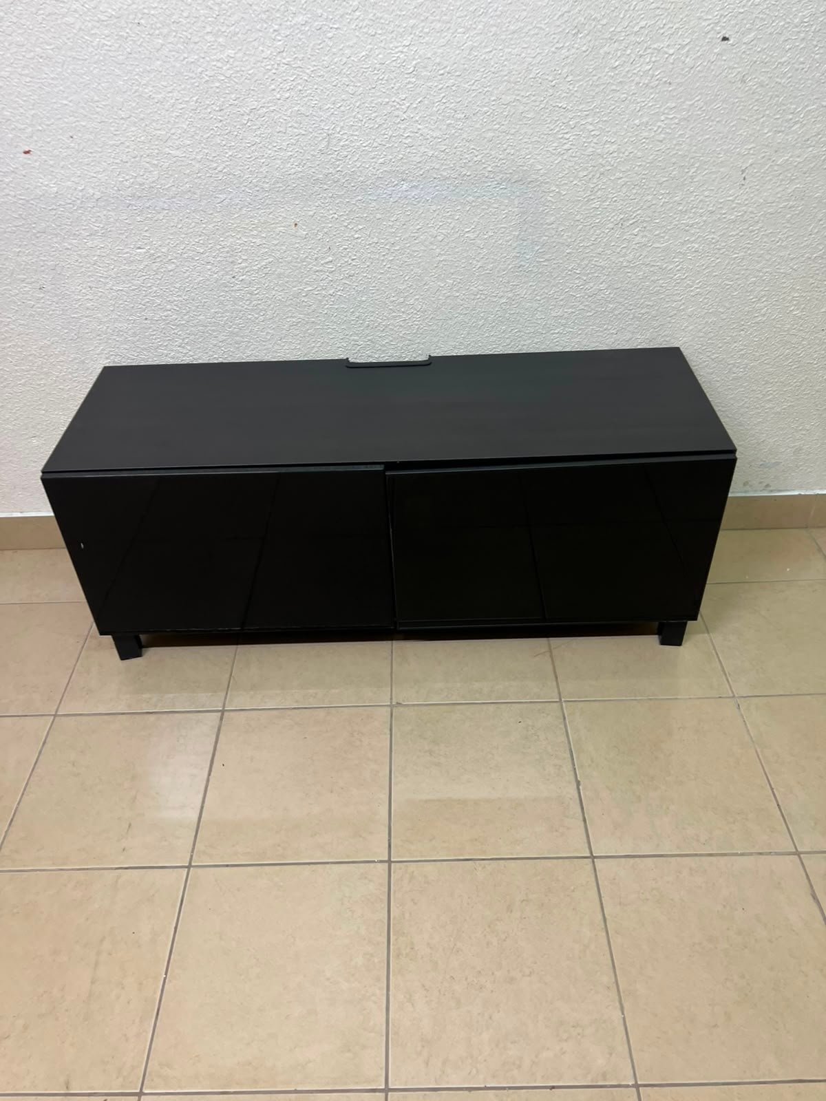 IKEA BESTÅ storage unit in glossy black - Image 3
