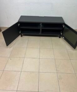 IKEA BESTÅ storage unit in glossy black - Image 4