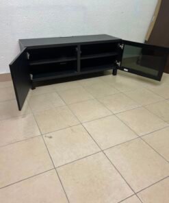 IKEA BESTÅ storage unit in glossy black - Image 5