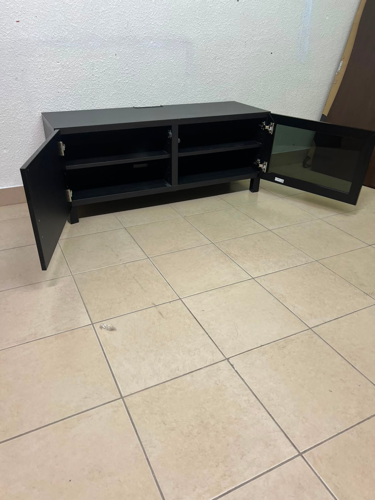 IKEA BESTÅ storage unit in glossy black - Image 5