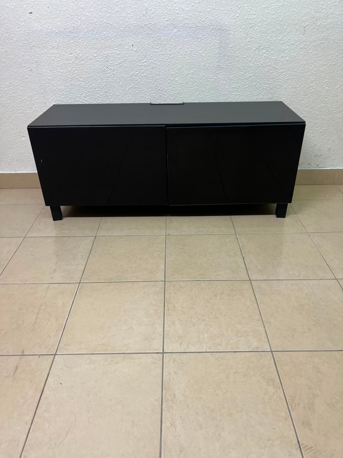 IKEA BESTÅ storage unit in glossy black - Image 8