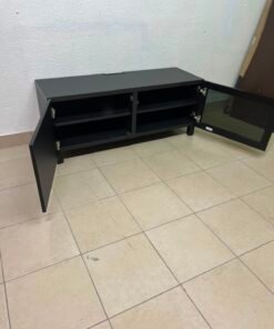IKEA BESTÅ storage unit in glossy black - Image 11