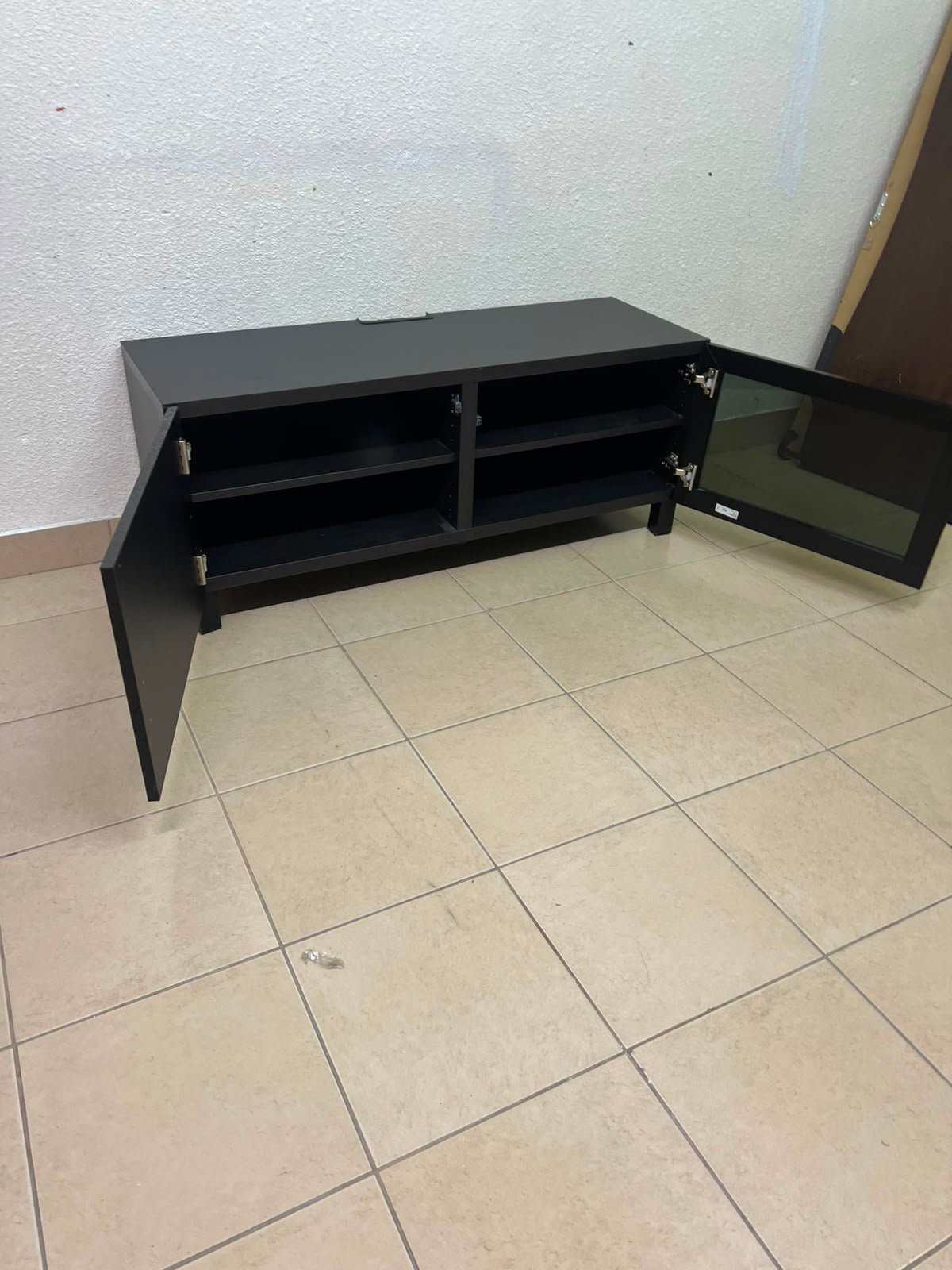 IKEA BESTÅ storage unit in glossy black - Image 11