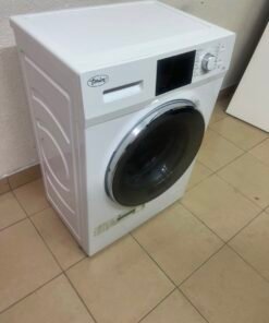 Terim Front-Loading Washing Machine – White Automatic Washer with Digital Display, Rotary Dial, & Large Glass Door - Image 5