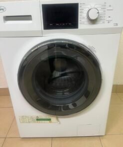 Terim Front-Loading Washing Machine – White Automatic Washer with Digital Display, Rotary Dial, & Large Glass Door - Image 11