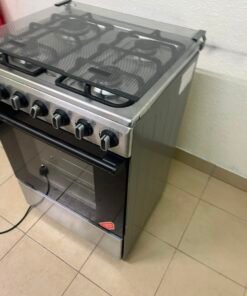 Midea Freestanding 4-Burner Gas Cooker with Oven – Stainless Steel Stove with Foldable Glass Lid & Storage Drawer - Image 7