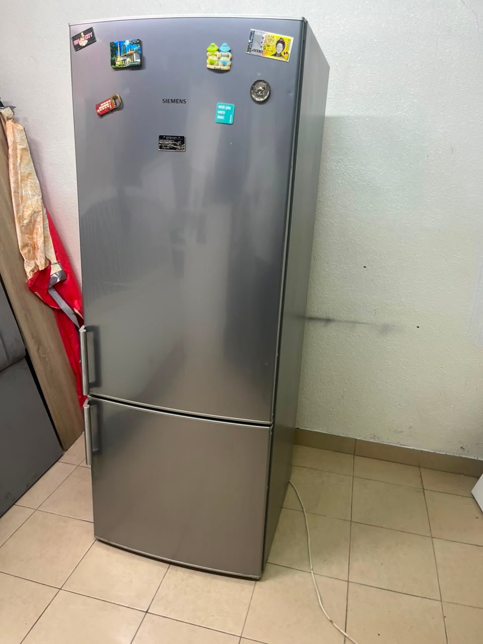 Siemens Bottom-Freezer Refrigerator – Stainless Steel Finish with Premium Vertical Handles & Spacious Storage