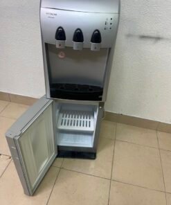 Hitachi Top-Loading Water Dispenser – Silver Freestanding Cooler with Hot, Cold & Room Temperature Taps, Compressor Cooling & Bottom Storage Cabinet - Image 11