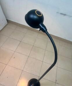 Adjustable Black Gooseneck Floor Lamp – Classic Reading Light with Dome Shade, Flexible Neck & Weighted Base - Image 6