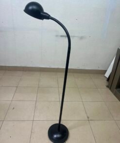 Adjustable Black Gooseneck Floor Lamp – Classic Reading Light with Dome Shade, Flexible Neck & Weighted Base - Image 7