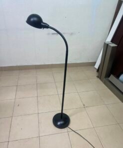 Adjustable Black Gooseneck Floor Lamp – Classic Reading Light with Dome Shade, Flexible Neck & Weighted Base - Image 4