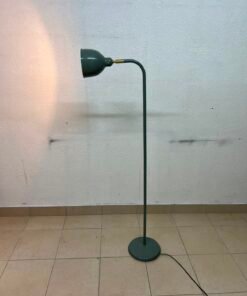 IKEA RÖDFLIK floor reading lamp in grey-green - Image 7