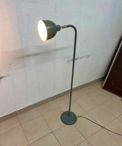 IKEA RÖDFLIK floor reading lamp in grey-green - Image 5
