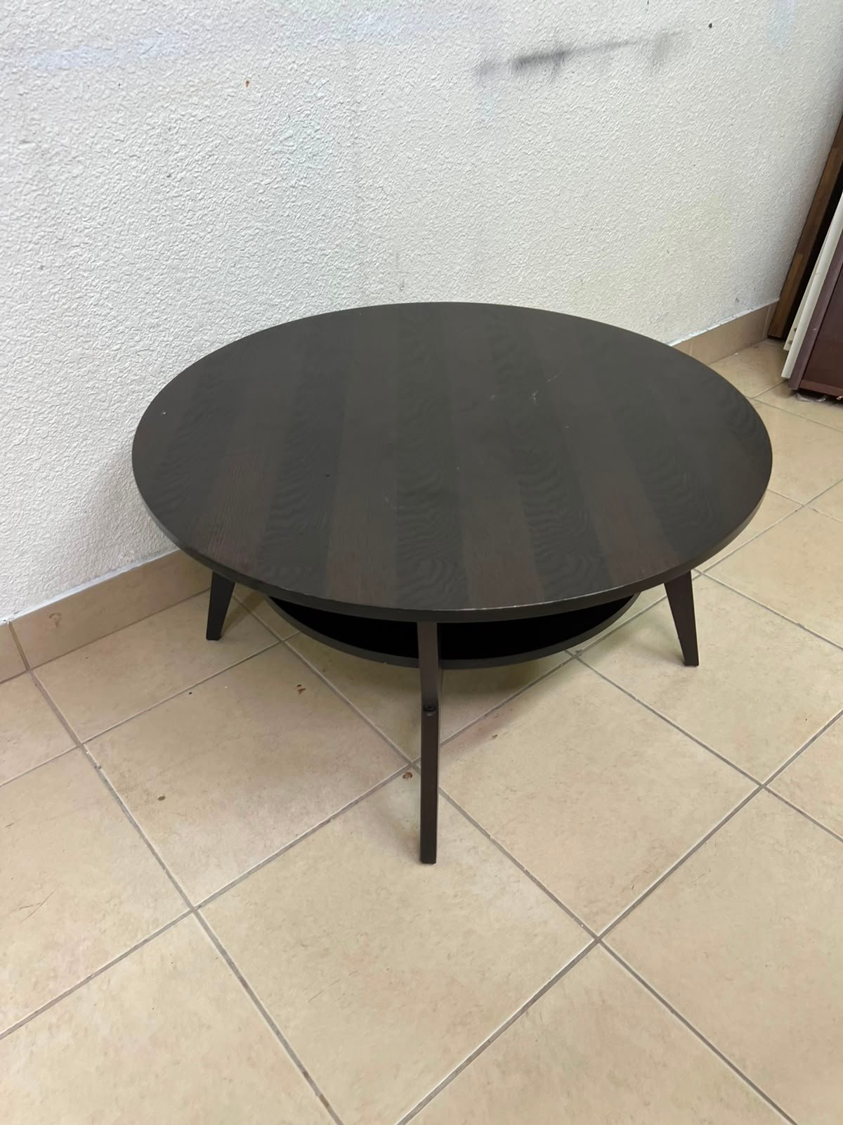 This JAKOBSFORS coffee table from IKEA is made of dyed oak veneer. - Image 6