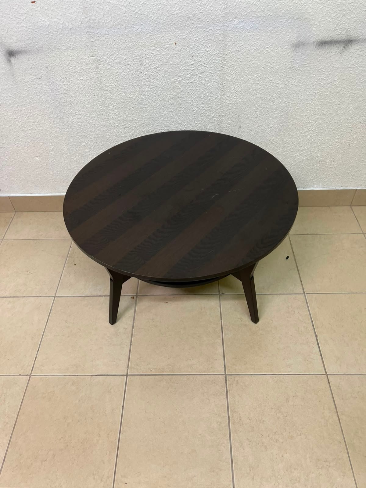 This JAKOBSFORS coffee table from IKEA is made of dyed oak veneer. - Image 4