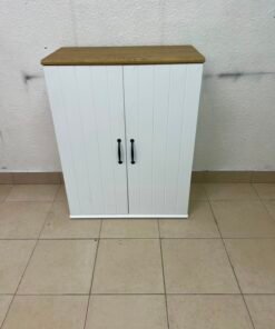 This is the SKRUVBY wardrobe with white doors, measuring 70x90 cm, from IKEA.