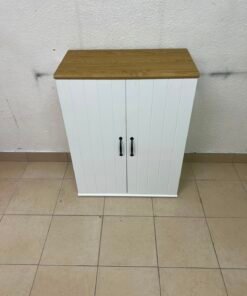 This is the SKRUVBY wardrobe with white doors, measuring 70x90 cm, from IKEA. - Image 10
