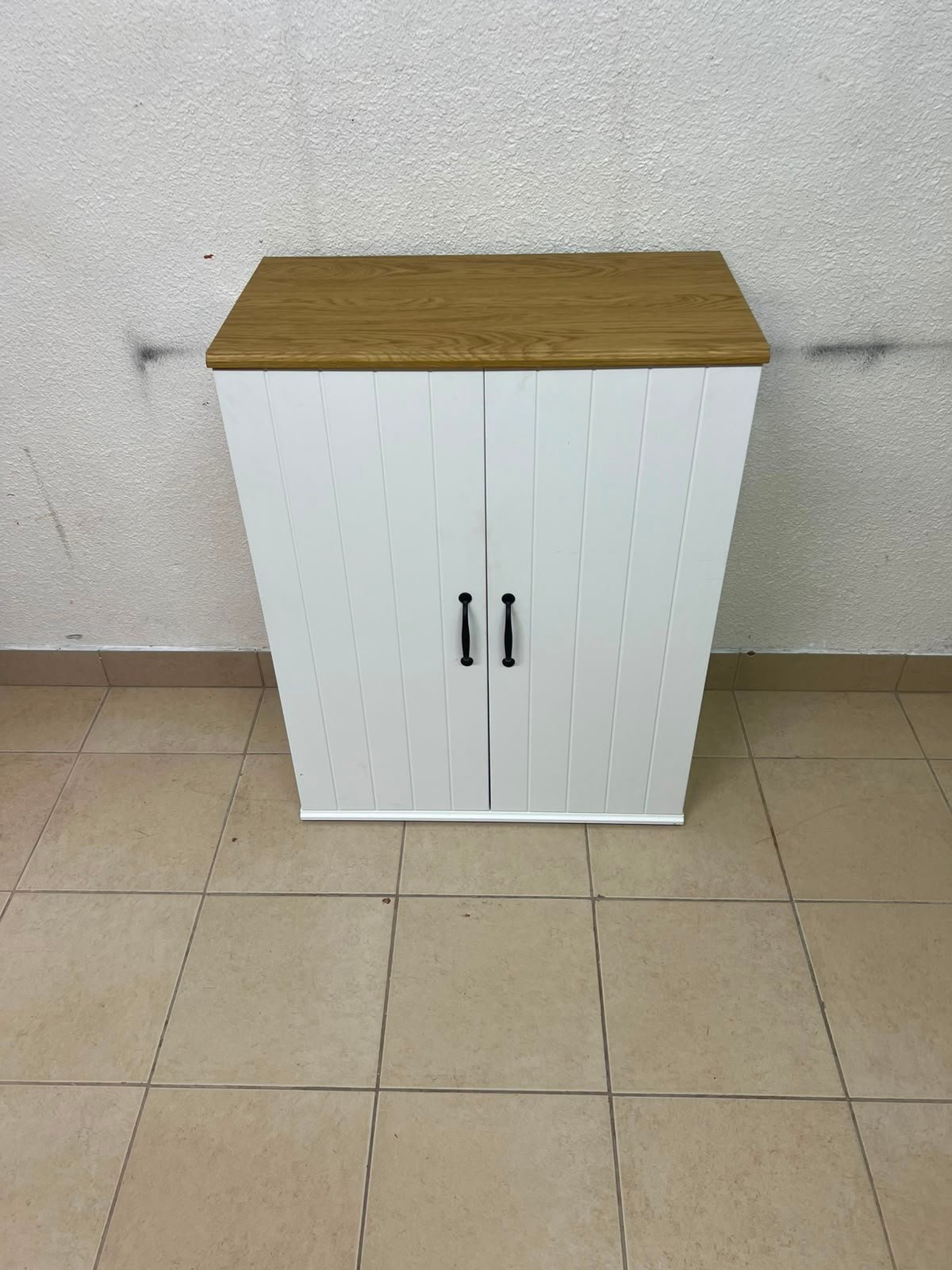 This is the SKRUVBY wardrobe with white doors, measuring 70x90 cm, from IKEA. - Image 10
