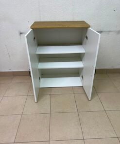 This is the SKRUVBY wardrobe with white doors, measuring 70x90 cm, from IKEA. - Image 11