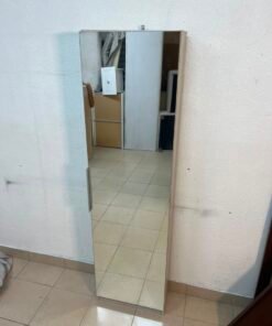 Shoe cabinet with mirrored doors - Image 2
