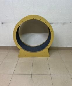 This wooden exercise wheel for cats is designed for indoor use to help cats burn energy and stay fit. - Image 7