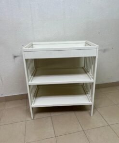 This GULLIVER table from IKEA comes in white and features practical storage shelves and a sturdy wooden design. - Image 9