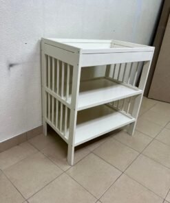 This GULLIVER table from IKEA comes in white and features practical storage shelves and a sturdy wooden design. - Image 2