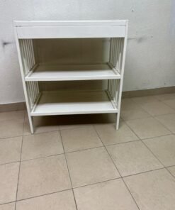 This GULLIVER table from IKEA comes in white and features practical storage shelves and a sturdy wooden design. - Image 5