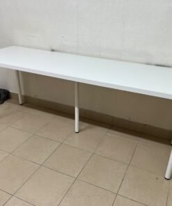 IKEA LAGKAPTEN / ADILS desk in white. - Image 2