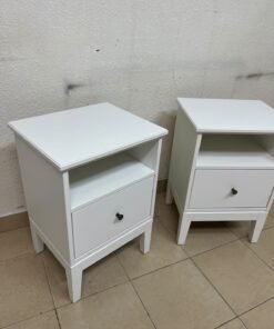IKEA IDANÄS white bedside table, - Image 10