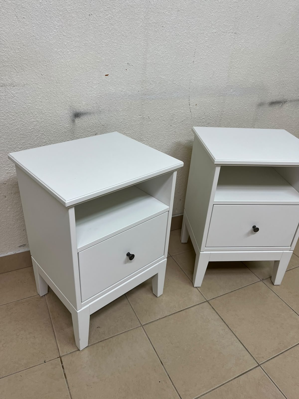 IKEA IDANÄS white bedside table, - Image 10