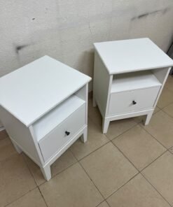 IKEA IDANÄS white bedside table, - Image 11